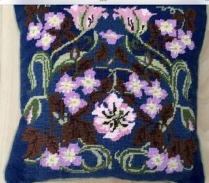 Tapestry cushion