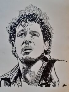 Bruce Springsteen by Philip Jeffery