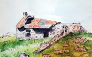 Ruined building